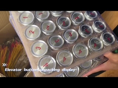 37.2 มิลลิเมตร ปุ่มลิฟท์กลม ปุ่มลิฟท์อะไหล่